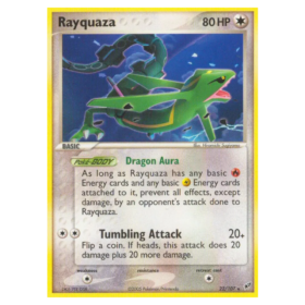 Rayquaza #22 Deoxys Holo (GOOD)