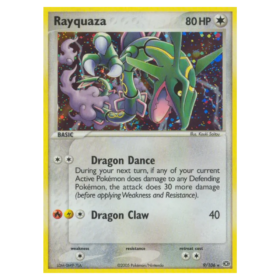 Rayquaza #9 Emerald Holo (PL)