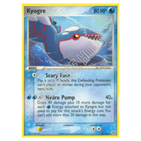 Kyogre #15 Emerald Reverse Holo (LP)