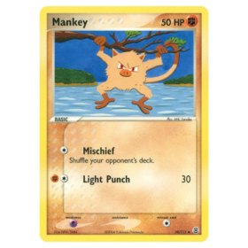 Mankey #38 FireRed & LeafGreen Holo (EXC)
