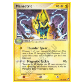 Manectric #38 Deoxys Reverse Holo (EXC)