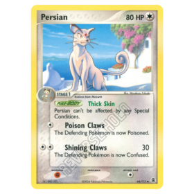 Persian #44 FireRed & LeafGreen Reverse Holo (GOOD+)