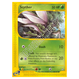 Scyther #106 Aquapolis Reverse Holo (PL)