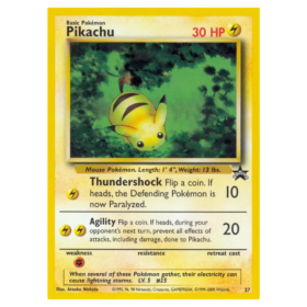 Pikachu #27 Wizards Black Star Promos (GOOD)