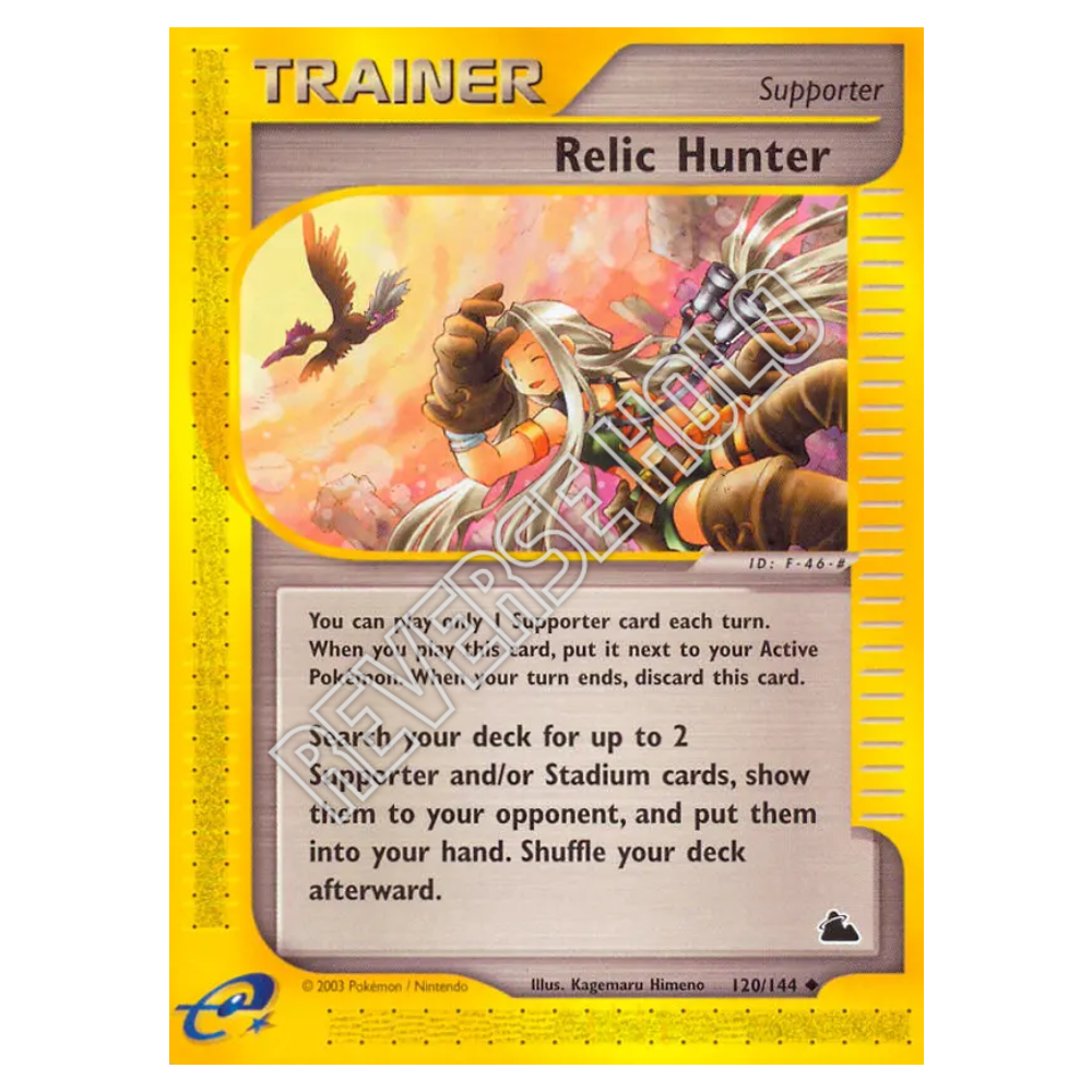 Relic Hunter #120 Skyridge Reverse Holo (EXC)