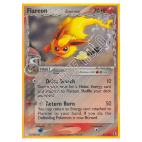 Flareon δ #5 Delta Species Reverse Holo (GOOD)
