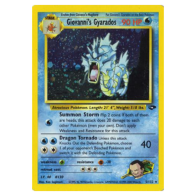 Giovanni's Gyarados #5 Gym Challenge Holo (PL)