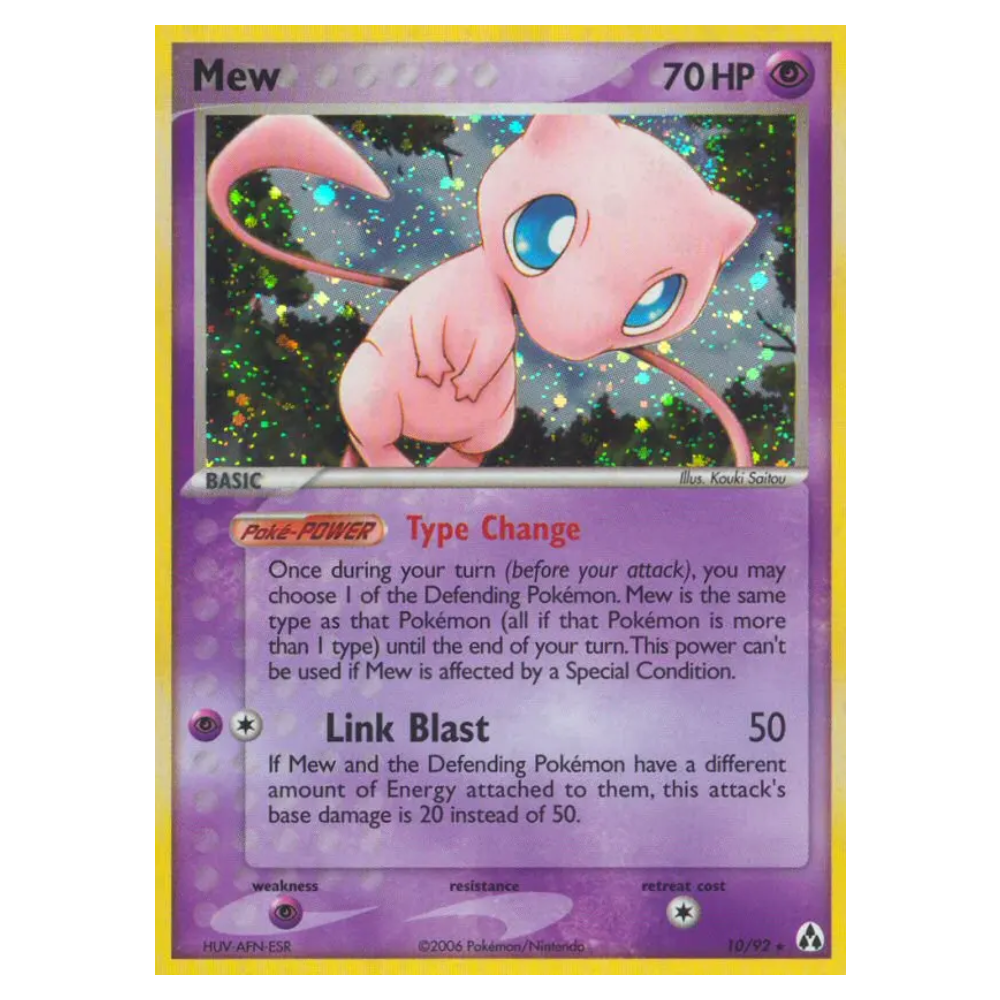 Mew #10 Legend Maker Holo (PL+)