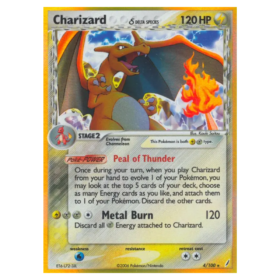 Charizard δ #4 Crystal Guardians (POOR-)