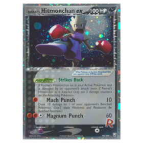 Rocket's Hitmonchan ex #98 Team Rocket Returns (EXC+)