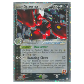 Rocket's Scizor ex #101 Team Rocket Returns Holo (LP)
