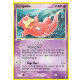 Slowpoke #72 Unseen Forces Reverse Holo (GOOD)