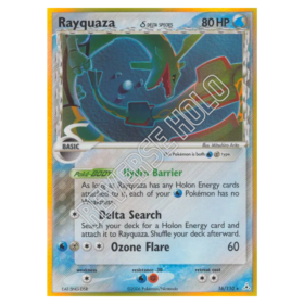 Rayquaza δ #16 Holon Phantoms Reverse Holo (PL-)