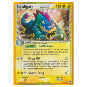 Feraligatr δ #2 Dragon Frontiers Holo (LP)