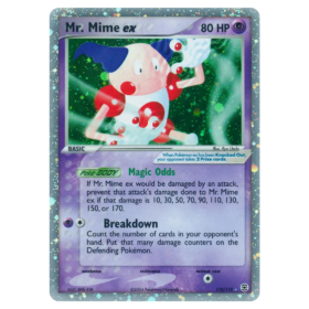 Mr. Mime ex #110 FireRed & LeafGreen (POOR)