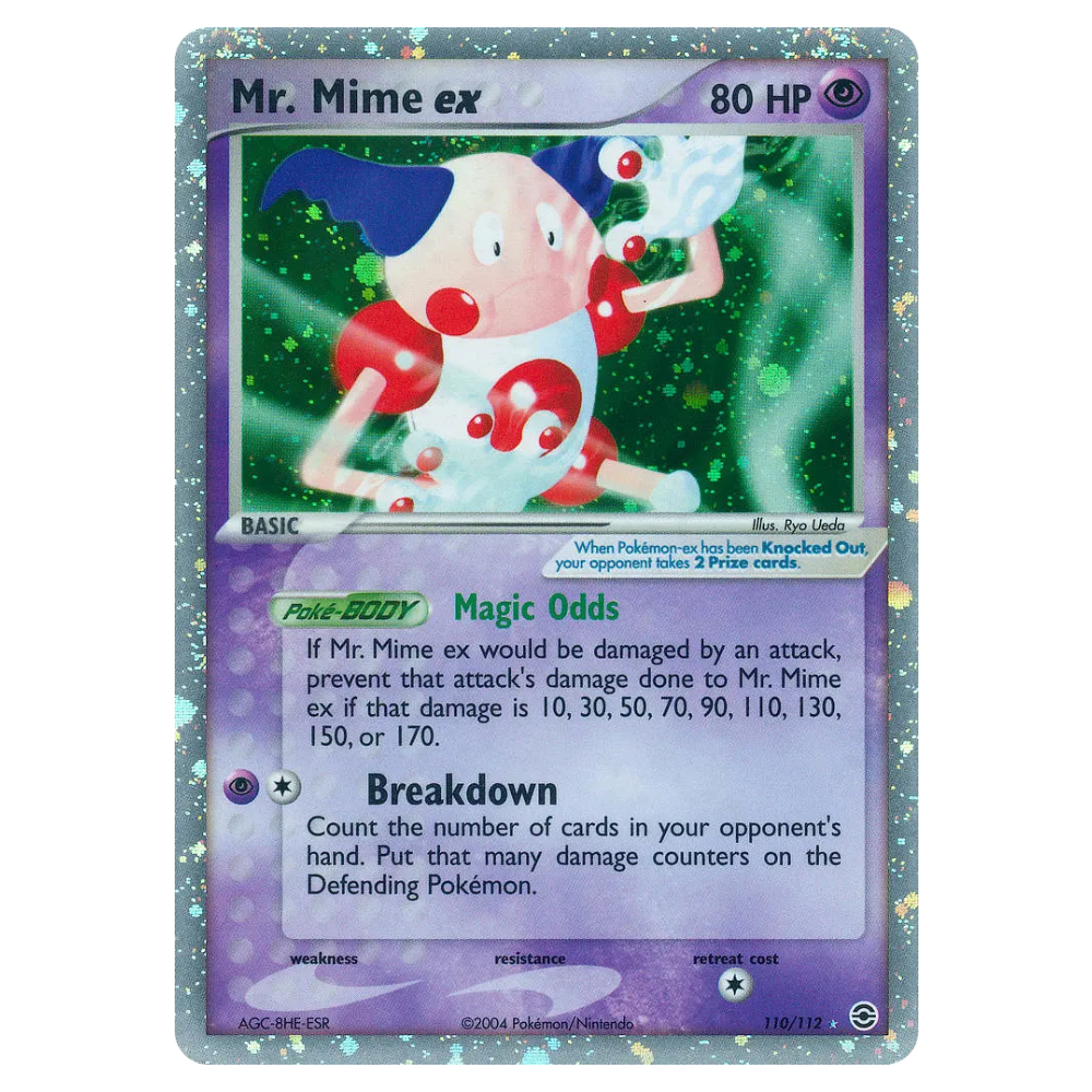 Mr. Mime ex #110 FireRed & LeafGreen (POOR)