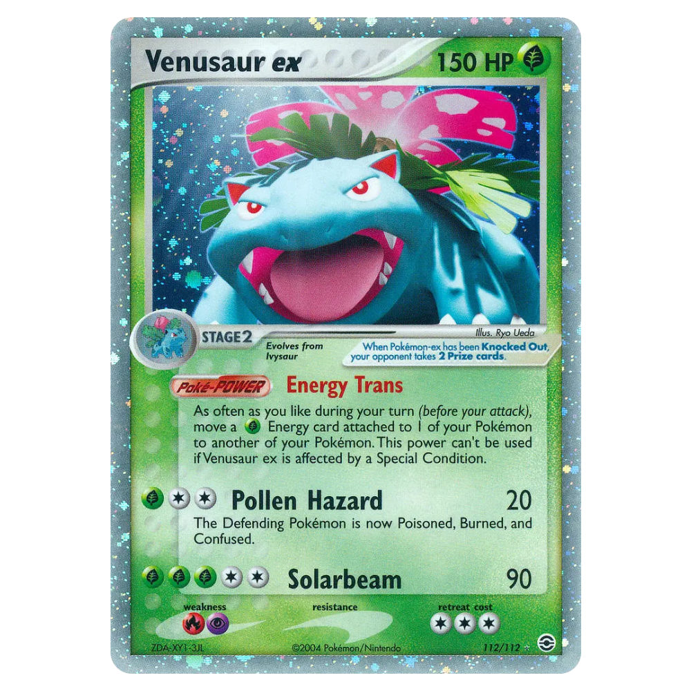 Venusaur ex #112 FireRed & LeafGreen Holo (LP+)