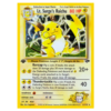 Lt. Surge's Raichu #11 Gym Challenge Holo (LP)