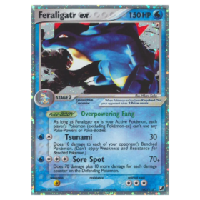 Feraligatr ex #103 Unseen Forces Holo (HP)