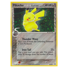 Pikachu δ #93 Legend Maker Holo (EXC-)