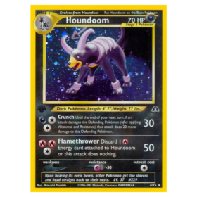 Houndoom #4 Neo Discovery Holo (EXC-)