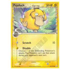 Psyduck δ #81 Holon Phantoms Reverse Holo (LP)