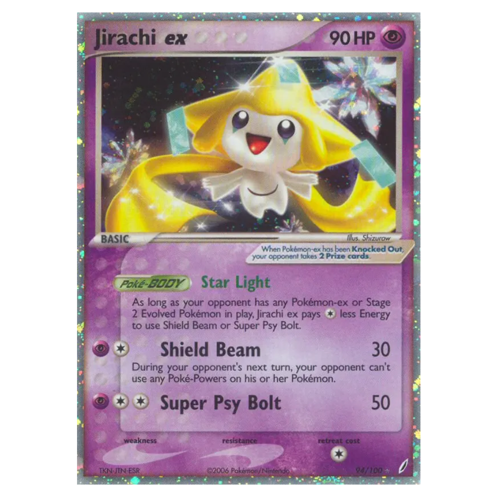 Jirachi ex #94 Crystal Guardians Holo (PL)
