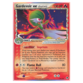 Gardevoir ex δ #93 Dragon Frontiers Holo (HP-)