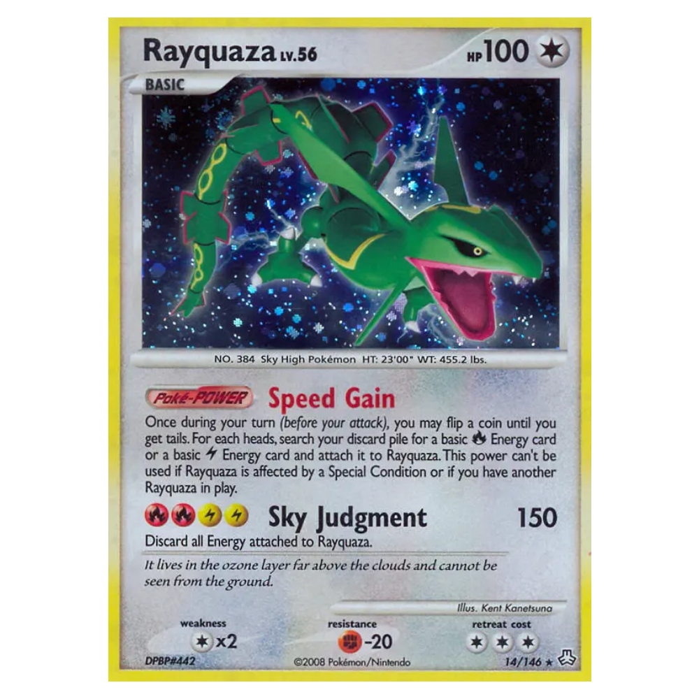 Rayquaza #14 Legends Awakened Holo (PL)