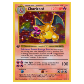 Charizard #4 Base (HP)