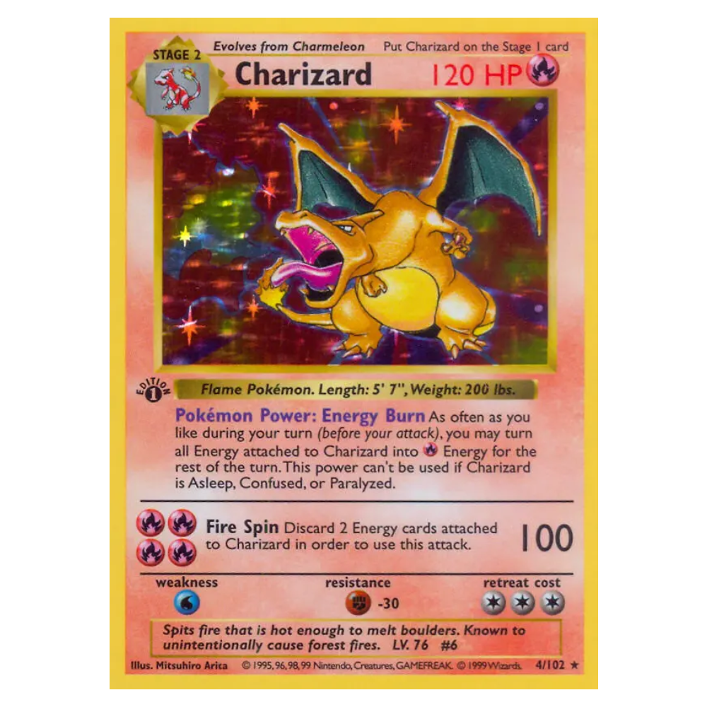 Charizard #4 Base (HP)