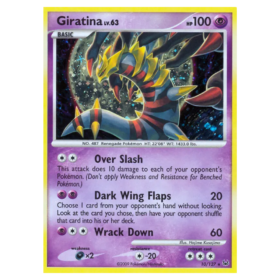 Giratina #10 Platinum Holo (EXC)