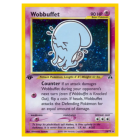 Wobbuffet #16 Neo Discovery Holo (GOOD)