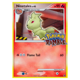 Ninetales #3 Pokémon Rumble Holo (HP)