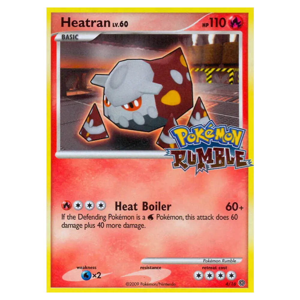 Heatran #4 Pokémon Rumble (GOOD)
