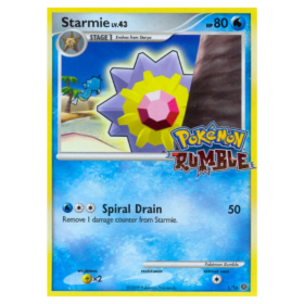 Starmie #5 Pokémon Rumble Holo (GOOD)