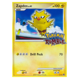 Zapdos #8 Pokémon Rumble (LP)