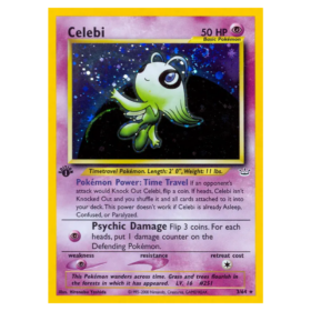 Celebi #3 Neo Revelation Holo (GOOD)