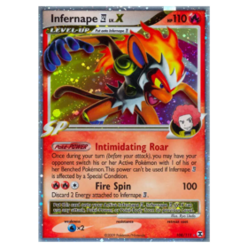 Infernape E4 LV.X #108 Rising Rivals (EXC-)