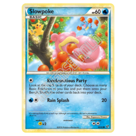 Slowpoke #66 HS - Undaunted Reverse Holo (LP-)