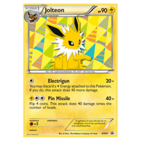 Jolteon #BW91 BW Black Star Promos (EXC+)