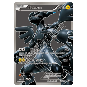 Zekrom #114 Black & White Reverse Holo (GOOD+)