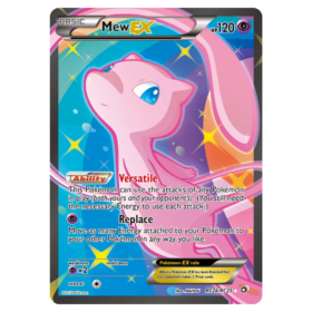 Mew-EX #RC24 Legendary Treasures Holo (GOOD+)