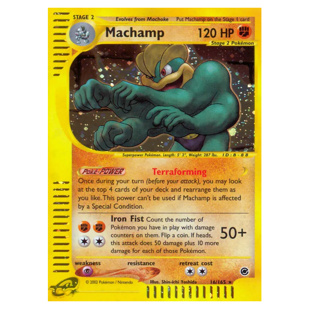 Machamp #16 Expedition Base Set (HP)