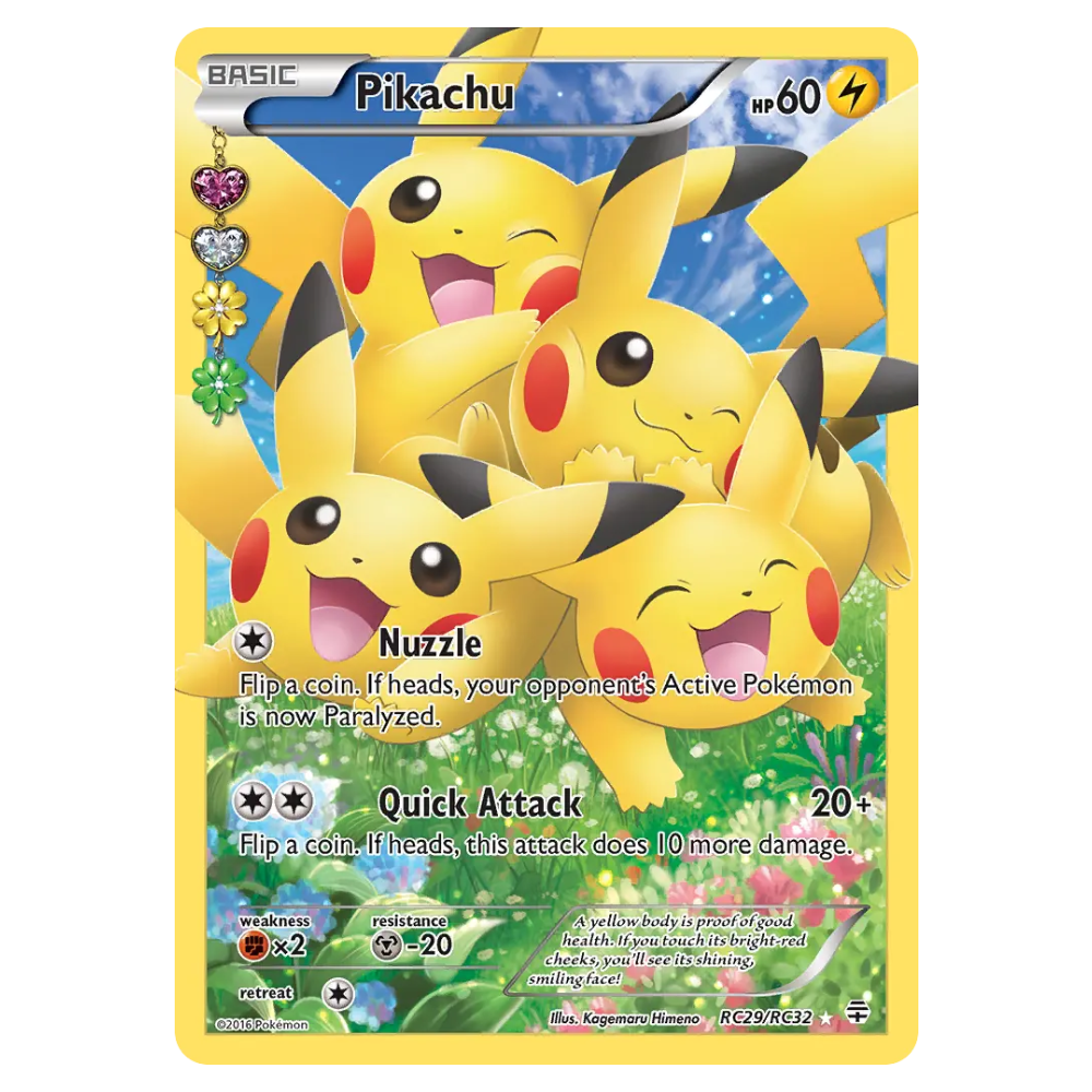 Pikachu #RC29 Generations (GOOD+)