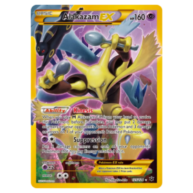 Alakazam-EX #125 Fates Collide (GOOD+)