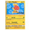 Ash's Pikachu #SM114 SM Black Star Promos (GOOD)