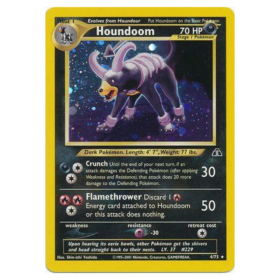 Houndoom #4 Neo Discovery Holo (EXC-)