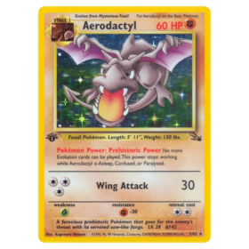 Aerodactyl #1 Fossil 1st Edition (PL+)
